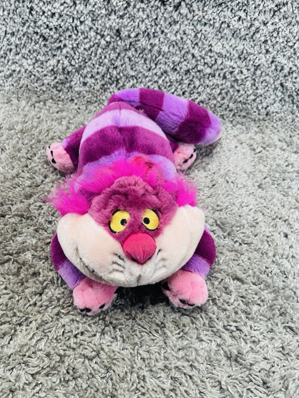 Vintage Disneyland Alice in Wonderland Cheshire Cat Plush Large Walt Disney